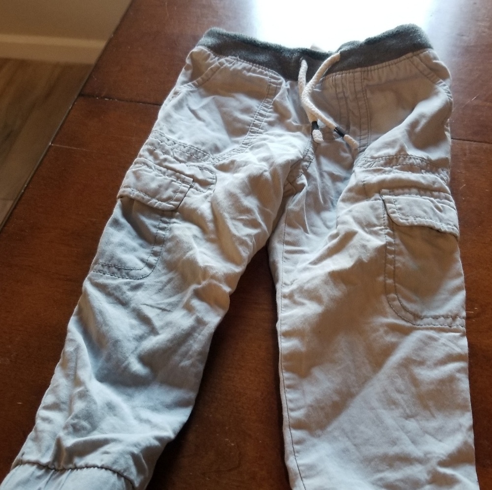 Boys khaki cargo's  cat & Jack jeggings